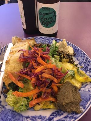 Helping one of 2  at Hermans in Stockholm