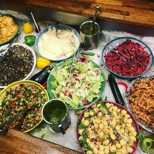 Vegan heaven   at Hermans in Stockholm