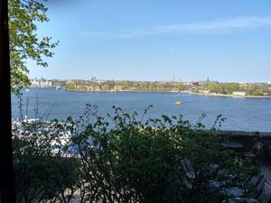 View from the window at Hermans in Stockholm