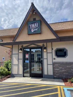 Entrance to good food  at Thai Love NY in Syracuse