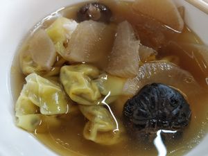 Wanton soup at San Ho Gourmet 三和美食 in Central Singapore