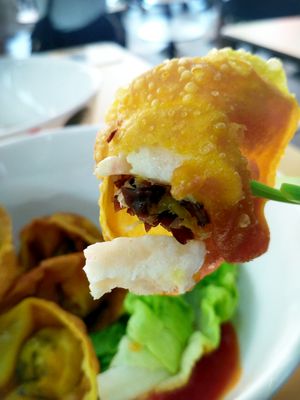 Wanton Filling at San Ho Gourmet 三和美食 in Central Singapore