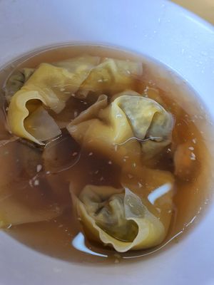 Truffle wanton at San Ho Gourmet 三和美食 in Central Singapore