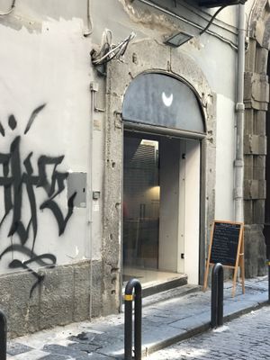 Pretty anonymous shopfront. at Milkaway in Naples