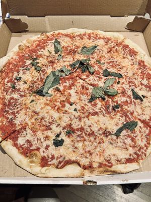 New York regular pizza at NY Pizza Suprema in New York City