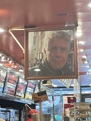 Well, it’s gotta be good if Bourdain liked it   at NY Pizza Suprema in New York City