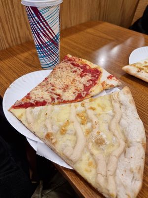 The New York Vegan and Vegan White at NY Pizza Suprema in New York City