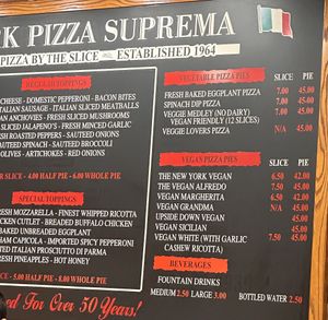   at NY Pizza Suprema in New York City