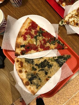 Vegan pizzas at NY Pizza Suprema in New York City