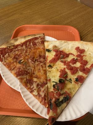 Best vegan pizza by the slice in Manhattan! at NY Pizza Suprema in New York City