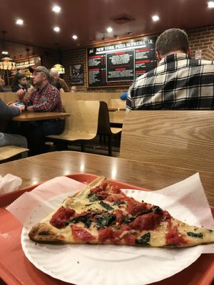 Traditional New York style pizzeria  at NY Pizza Suprema in New York City