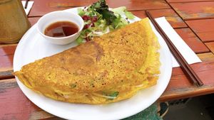 pancake at Good Morning Vietnam Vegan in Berlin