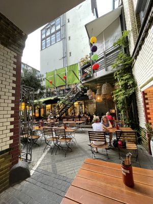 The venue   at Good Morning Vietnam Vegan in Berlin