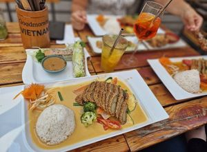 26, 54, 1, 4, 7 at Good Morning Vietnam Vegan in Berlin