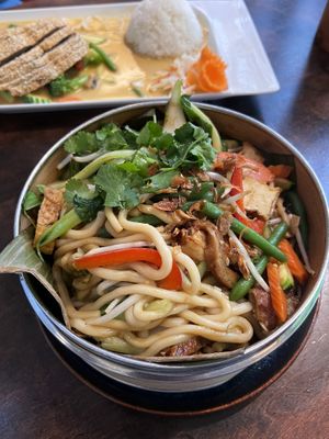Banh Canh Hap (udon with seitan, tofu and vegetables)  at Good Morning Vietnam Vegan in Berlin