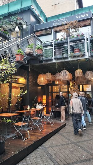 Cute exterior at Good Morning Vietnam Vegan in Berlin