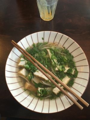 Veggie pho  at Good Morning Vietnam Vegan in Berlin