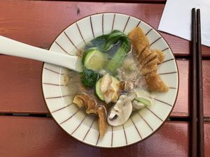 2. Sup Hoanh Thanh at Good Morning Vietnam Vegan in Berlin