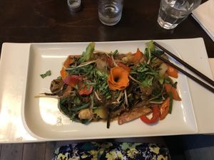 Fantastic varieties of veggies at Good Morning Vietnam Vegan in Berlin