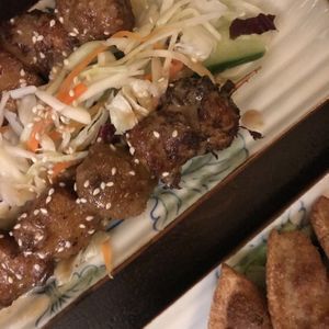 Soy medallions (these were sooo good!)  at Good Morning Vietnam Vegan in Berlin