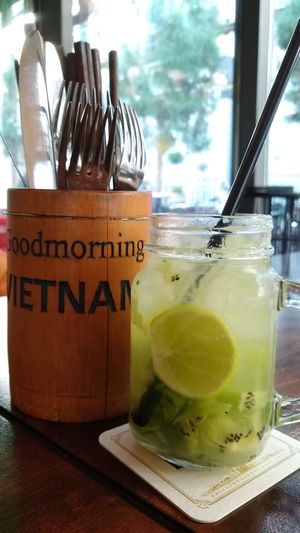 Tolle hausgemachte Getränke at Good Morning Vietnam Vegan in Berlin