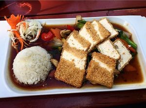 Teriyaki Tofu  at Good Morning Vietnam Vegan in Berlin