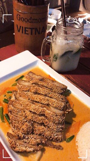 Vegane Ente  at Good Morning Vietnam Vegan in Berlin