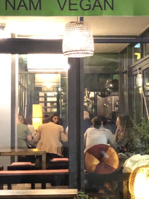 Cosy interior  at Good Morning Vietnam Vegan in Berlin