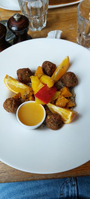 Quinoa salade at Brouwerij Het Anker in Mechelen