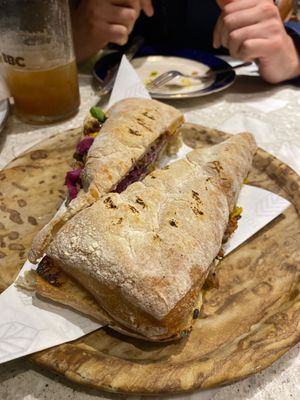 Sandwich at Casa Lėlytė in Bogota
