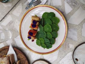 El asado de sandía at Casa Lėlytė in Bogota