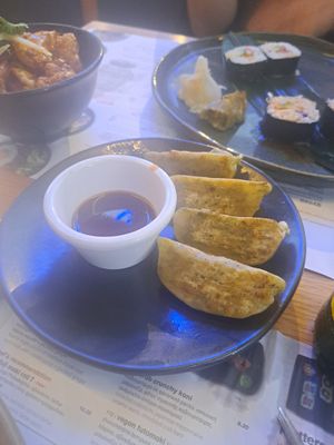 Vegan Gyoza at Wagamama in Ayia Napa
