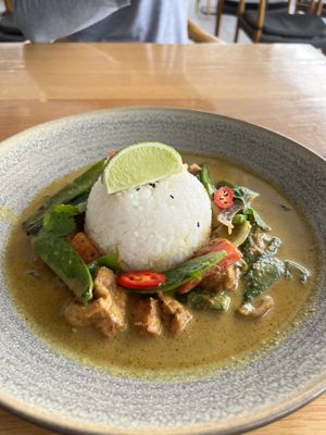 tofu raisukaree  at Wagamama in Ayia Napa