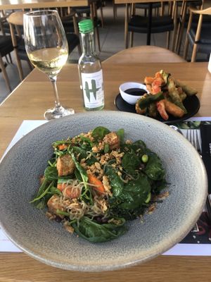Tempura Veg and Greens Salad at Wagamama in Ayia Napa