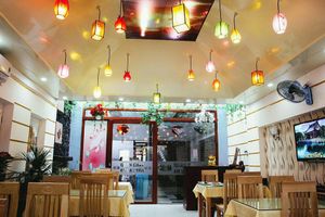 Welcome to our restaurant :) at An Lac Tam in Da Nang