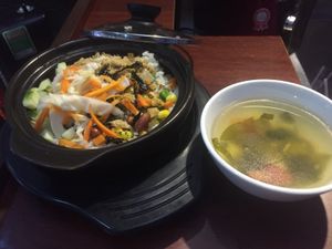 bowl filled with rice at An Lac Tam in Da Nang