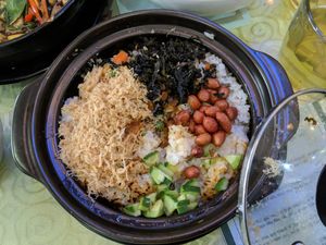Rice dish at An Lac Tam in Da Nang