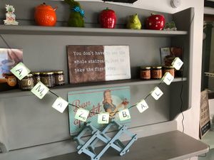 Pretty decor  at Okomoko in Farnham