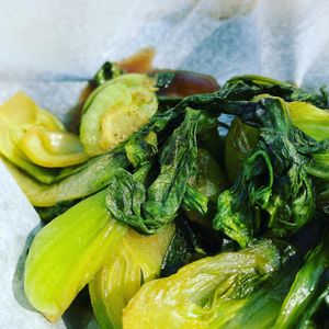 Baby bok choy at MeMe's Twisted Potato in Little Rock