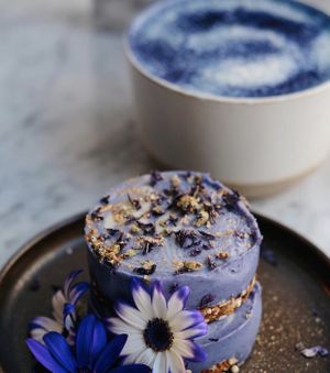 Blue Matcha at Matcha Bar - Helgolandsgade in Copenhagen