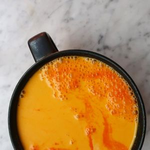 Dunaliella Salina Latte ??✨ at Matcha Bar - Helgolandsgade in Copenhagen