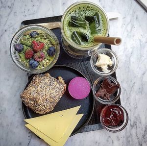 Brunch-time!  at Matcha Bar - Helgolandsgade in Copenhagen