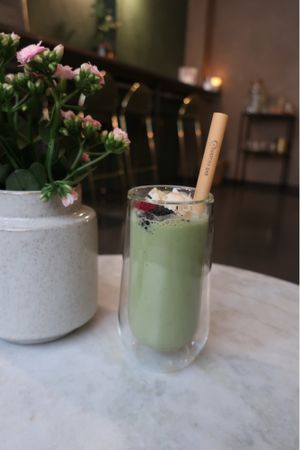 Matcha shake!  at Matcha Bar - Helgolandsgade in Copenhagen