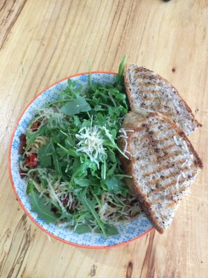 Spaghetti at Gandhi's Cafe in Ambleside