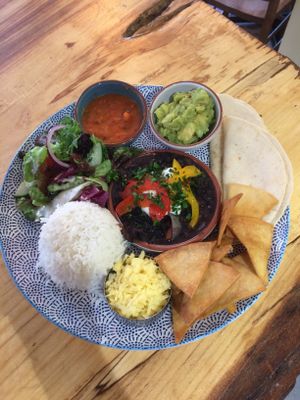 Big Juan Special at Gandhi's Cafe in Ambleside