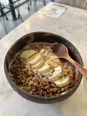 Vegan smoothie bowl  at The Social Space - Chinatown in Central Singapore