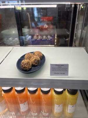 Vegan protein balls  at The Social Space - Chinatown in Central Singapore