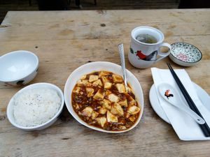 Ma po tofu at SOHOFAMA in Hong Kong Island