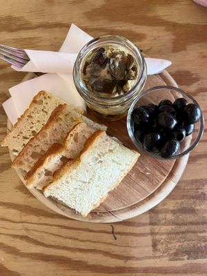 nakladané tofu snack plate  at Dvanast Dusi in Bratislava