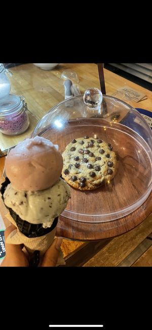 Cookie is so good and served warm at The Greenery Creamery  in Orlando